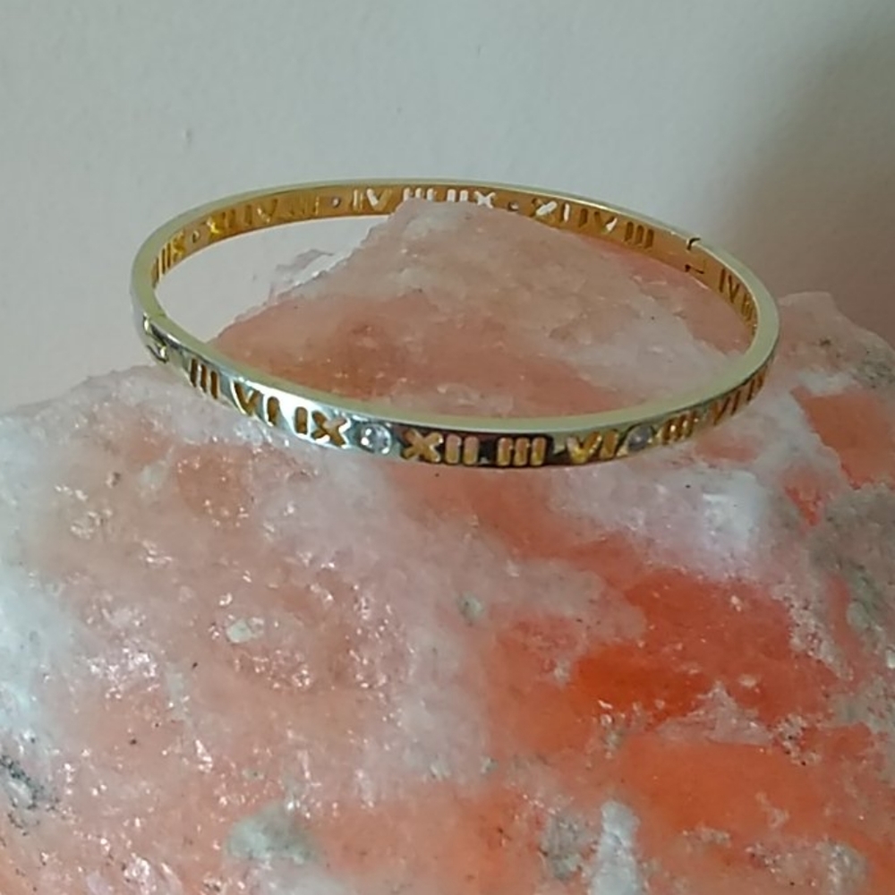 Roman Numeral Bangle